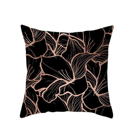 Golden Apricot Velvet Cushion Cover