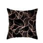 Golden Apricot Velvet Cushion Cover