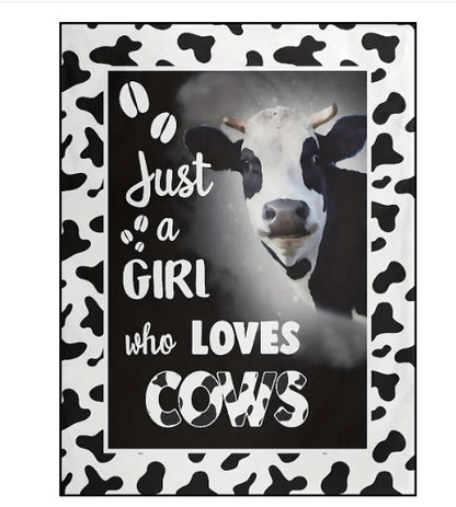 Cozy Printed Flannel Fabric Blanket