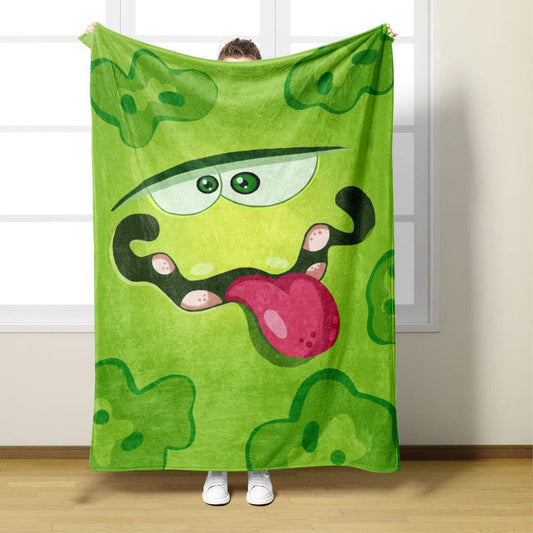 Cozy Printed Flannel Fabric Blanket