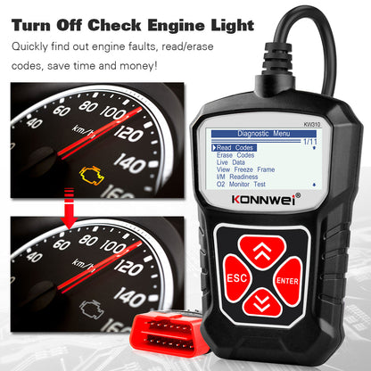 Vehicle Diagnostic Scanner Auto Scan Tool Car Tester