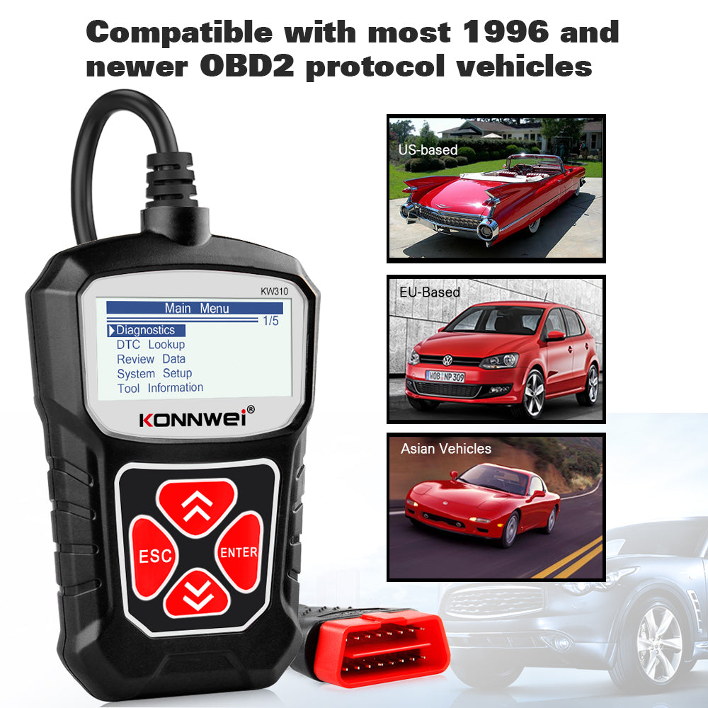 Vehicle Diagnostic Scanner Auto Scan Tool Car Tester