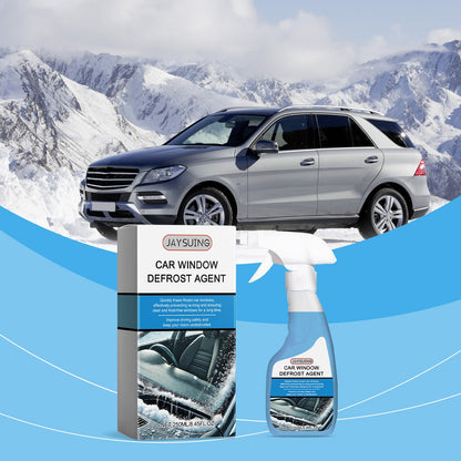 Windshield Deicing Solution for Vehicle Glass