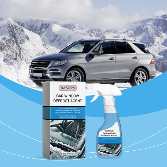 Windshield Deicing Solution for Vehicle Glass