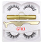 Magnetic Lash Liner & Magnetic Faux Lashes & Precision Tweezer Kit