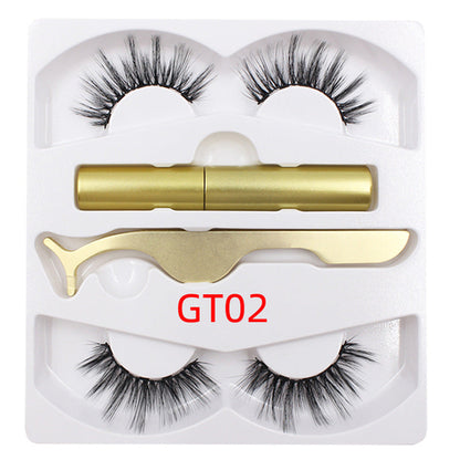 Magnetic Lash Liner & Magnetic Faux Lashes & Precision Tweezer Kit