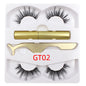 Magnetic Lash Liner & Magnetic Faux Lashes & Precision Tweezer Kit