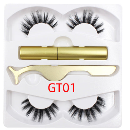 Magnetic Lash Liner & Magnetic Faux Lashes & Precision Tweezer Kit