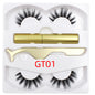 Magnetic Lash Liner & Magnetic Faux Lashes & Precision Tweezer Kit