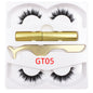 Magnetic Lash Liner & Magnetic Faux Lashes & Precision Tweezer Kit