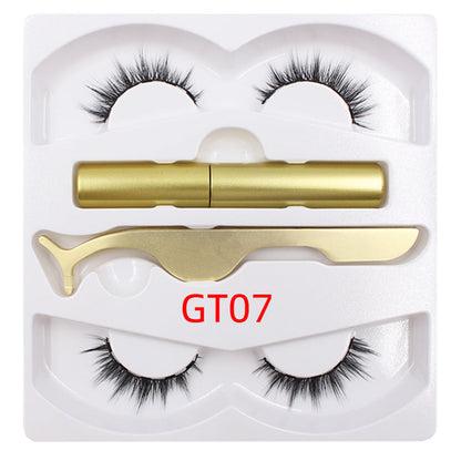 Magnetic Lash Liner & Magnetic Faux Lashes & Precision Tweezer Kit