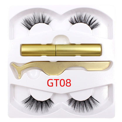 Magnetic Lash Liner & Magnetic Faux Lashes & Precision Tweezer Kit