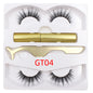 Magnetic Lash Liner & Magnetic Faux Lashes & Precision Tweezer Kit