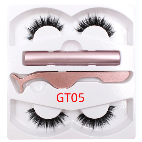 Magnetic Lash Liner & Magnetic Faux Lashes & Precision Tweezer Kit
