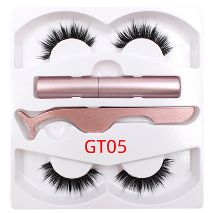 Magnetic Lash Liner & Magnetic Faux Lashes & Precision Tweezer Kit