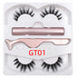 Magnetic Lash Liner & Magnetic Faux Lashes & Precision Tweezer Kit