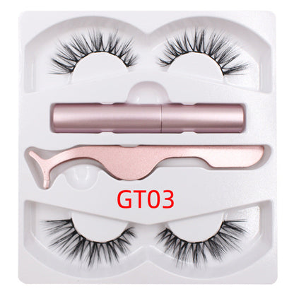 Magnetic Lash Liner & Magnetic Faux Lashes & Precision Tweezer Kit