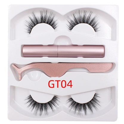 Magnetic Lash Liner & Magnetic Faux Lashes & Precision Tweezer Kit