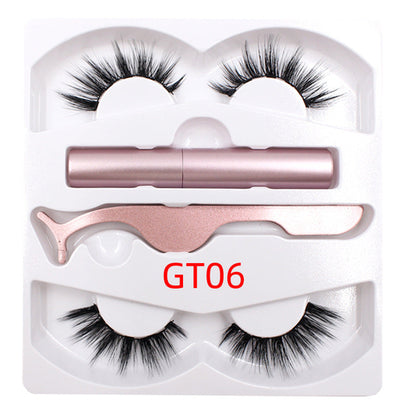Magnetic Lash Liner & Magnetic Faux Lashes & Precision Tweezer Kit