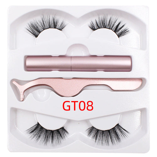 Magnetic Lash Liner & Magnetic Faux Lashes & Precision Tweezer Kit