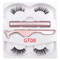 Magnetic Lash Liner & Magnetic Faux Lashes & Precision Tweezer Kit