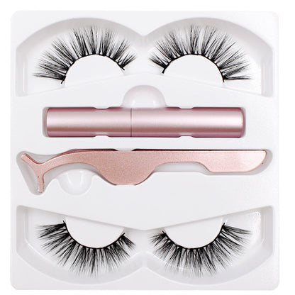 Magnetic Lash Liner & Magnetic Faux Lashes & Precision Tweezer Kit
