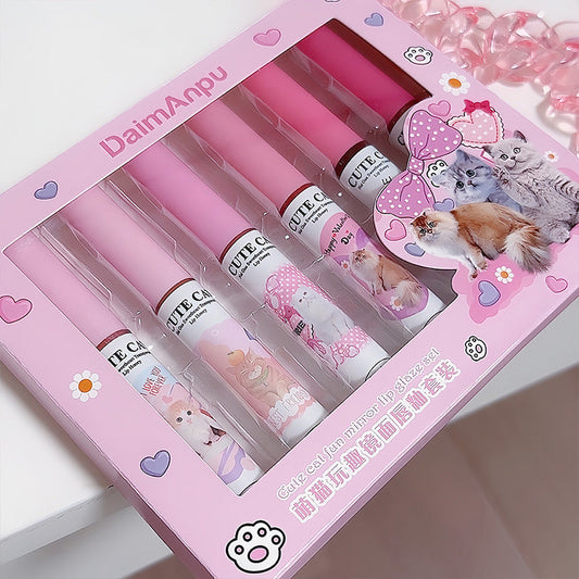 Multihued Reflective Lip Shine Collection Glossy Sheer Dewy Finish