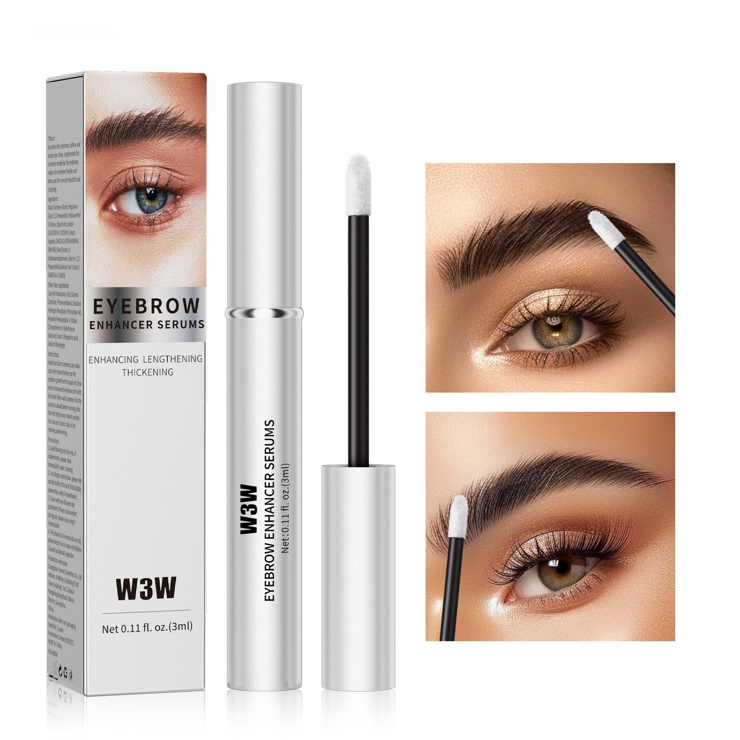 Clear Neutral Tinted Brow Enhancing Serum