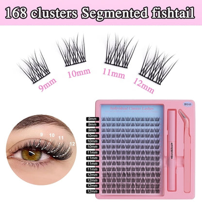 Thermal Bonded Multi-Cluster High Volume Dense Lash Set