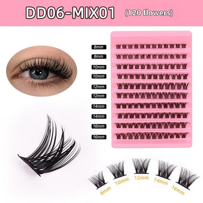 Thermal Bonded Multi-Cluster High Volume Dense Lash Set