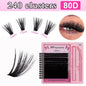 Thermal Bonded Multi-Cluster High Volume Dense Lash Set
