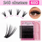 Thermal Bonded Multi-Cluster High Volume Dense Lash Set