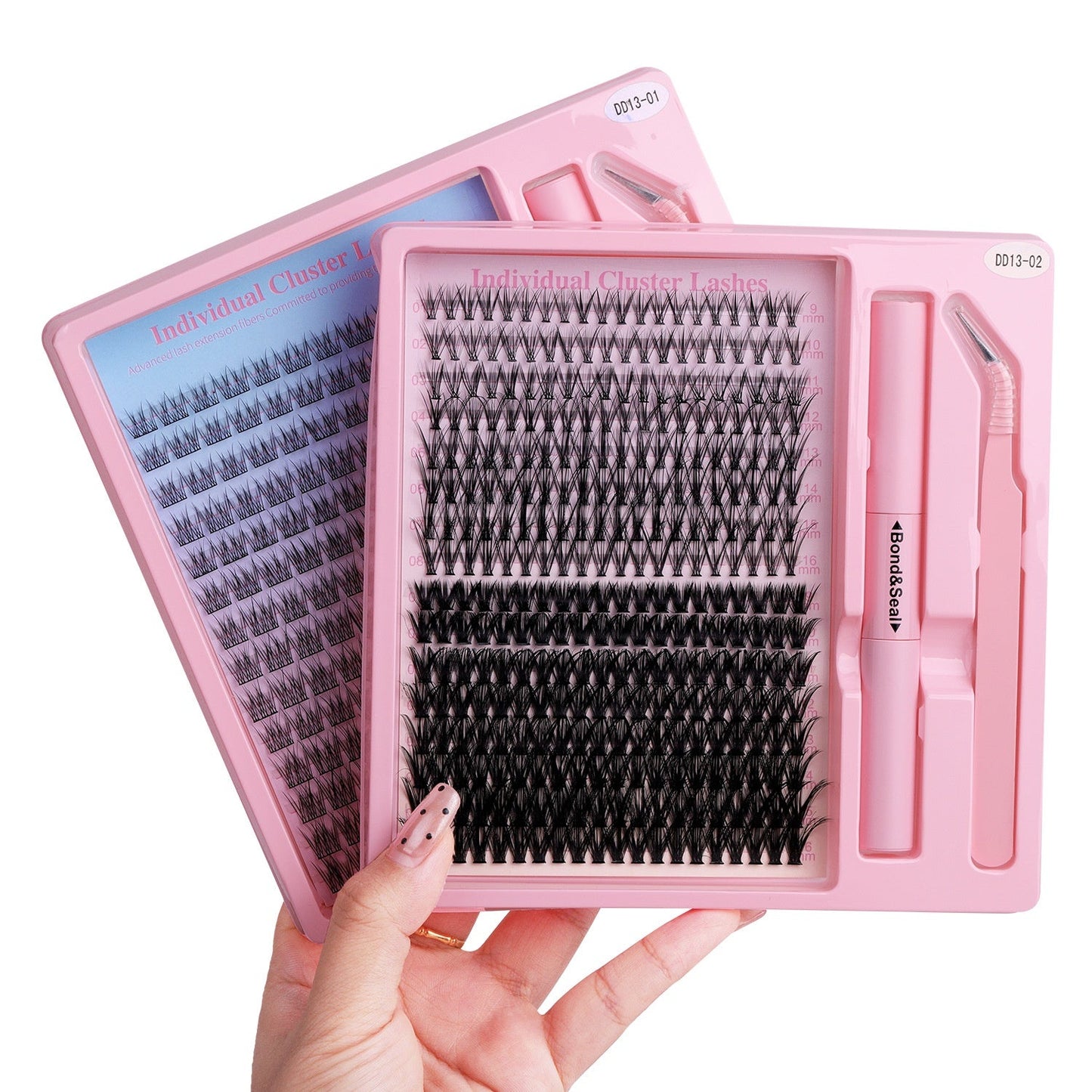 Thermal Bonded Multi-Cluster High Volume Dense Lash Set