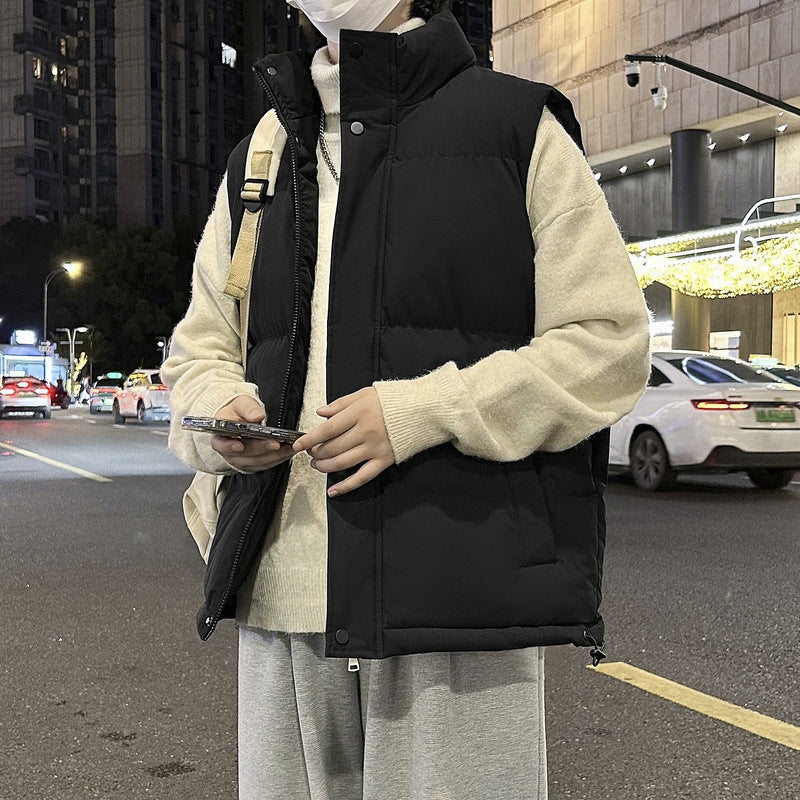 Collar Vest Winter plus Size Padded Jacket
