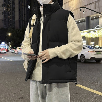 Collar Vest Winter plus Size Padded Jacket