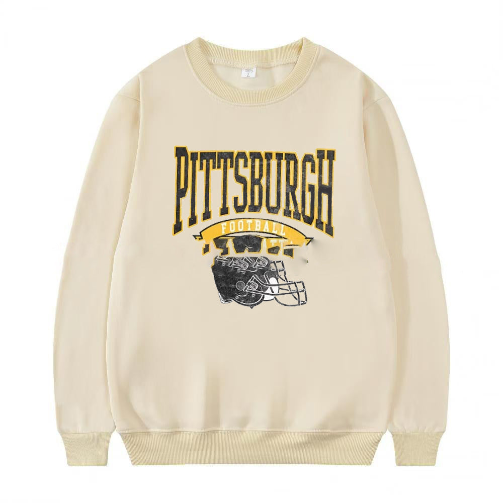 Brushed Hoody Round Neck Men's Sports And Leisure