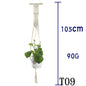 Flower Pot Net Bag Beige Cotton Rope Indoor Plant Hanger Hanging