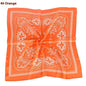 Vintage Satin Plain Scarf