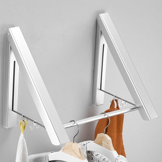 Punch-free Space Aluminum Foldable Invisible Folding Retractable Wall