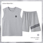 Men's Cotton Pajamas Sweat-absorbent Breathable Casual