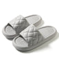 New Rhombus Home Slippers Summer Non-slip Floor Bathroom Slipper
