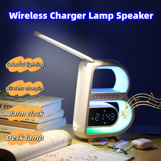 2024 New B-Shaped Blutooth Speaker Multifunctional Smart Music Rhythm