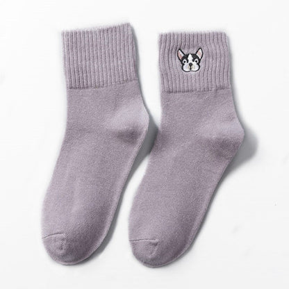 Autumn winter thick socks for women cotton sock