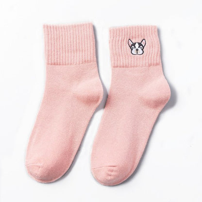 Autumn winter thick socks for women cotton sock