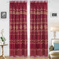 Holly - Embroidered Panel With Backing - Set of Two - Assorted Colors