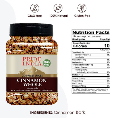 Gourmet Cinnamon (Indian) Bark Whole