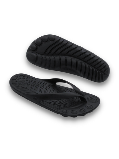 Pirate Black Flip-Flops