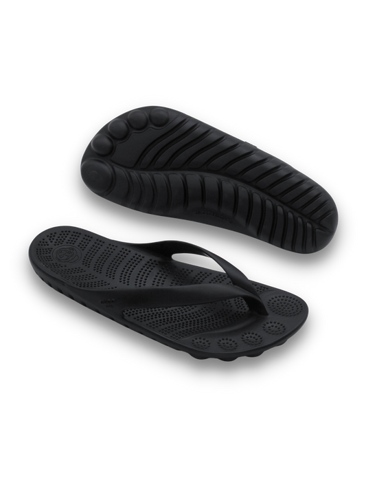 Pirate Black Flip-Flops