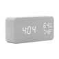 Wooden LED Digital Alarm Clock For Home Decoration