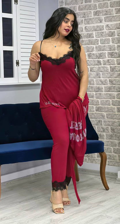 Set 0f 3 Sleepwear Set